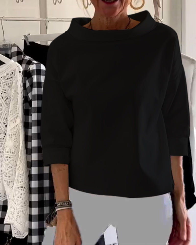 Andie - Luźny letni top dla kobiet