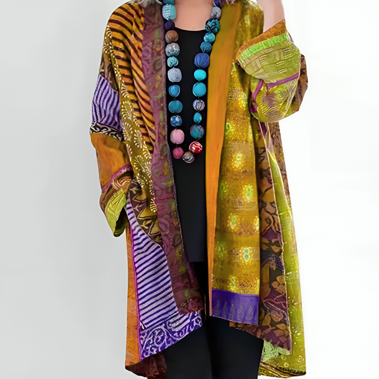 Sarah - Boho-Kimono z nadrukiem dla kobiet