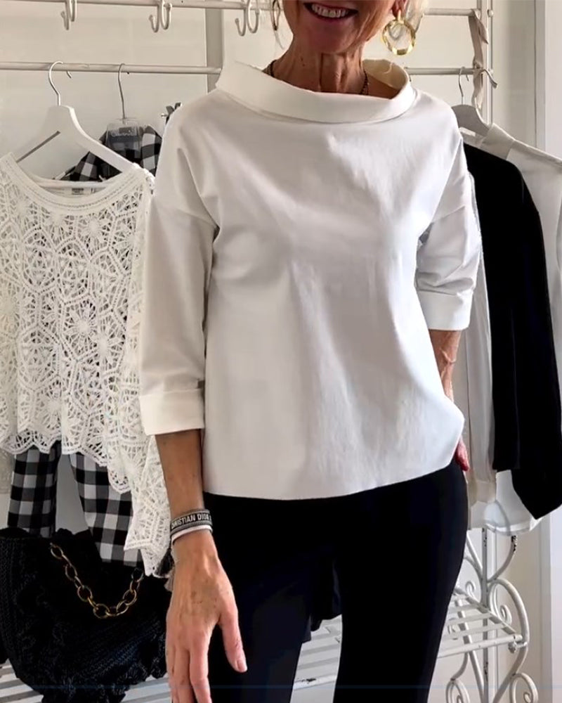 Andie - Luźny letni top dla kobiet