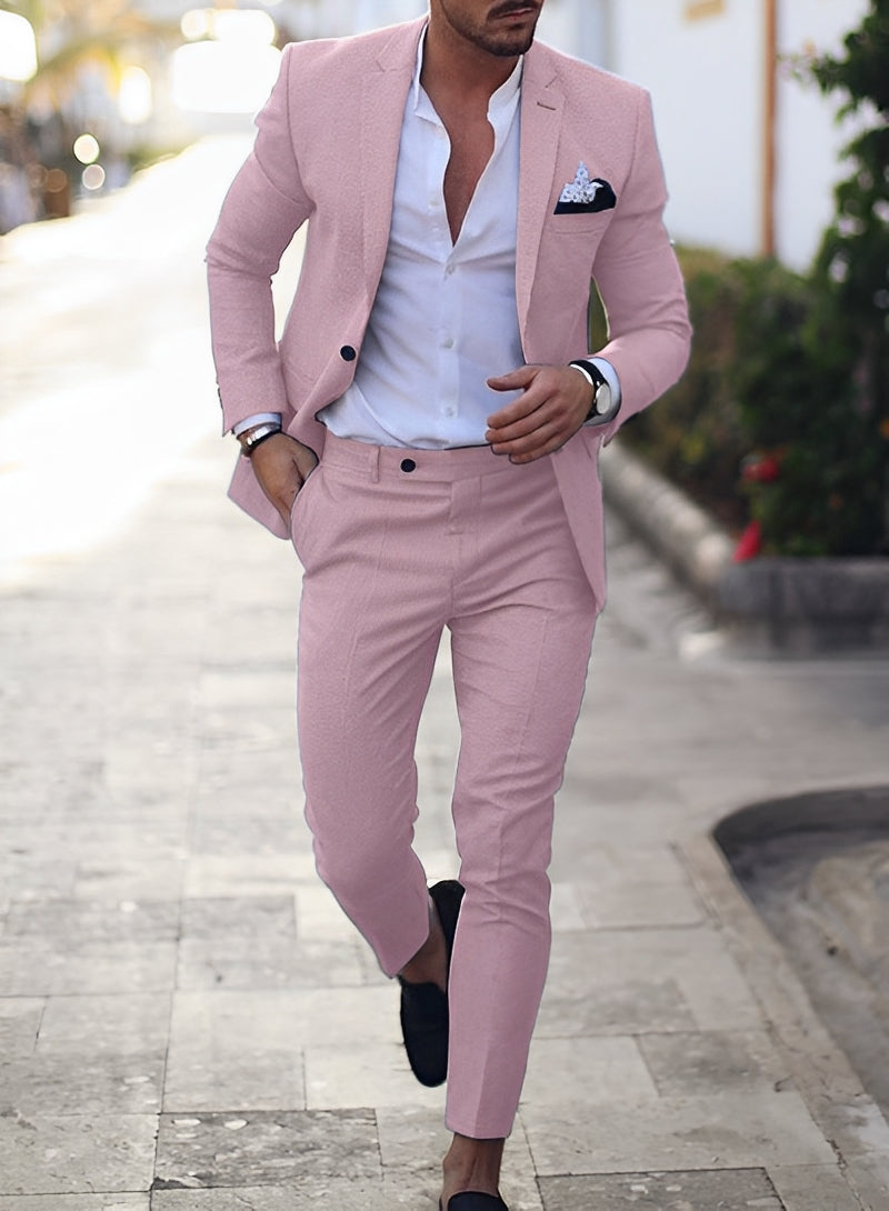 Gabriel - Stylowy Slim-Fit Garnitur dla Panów
