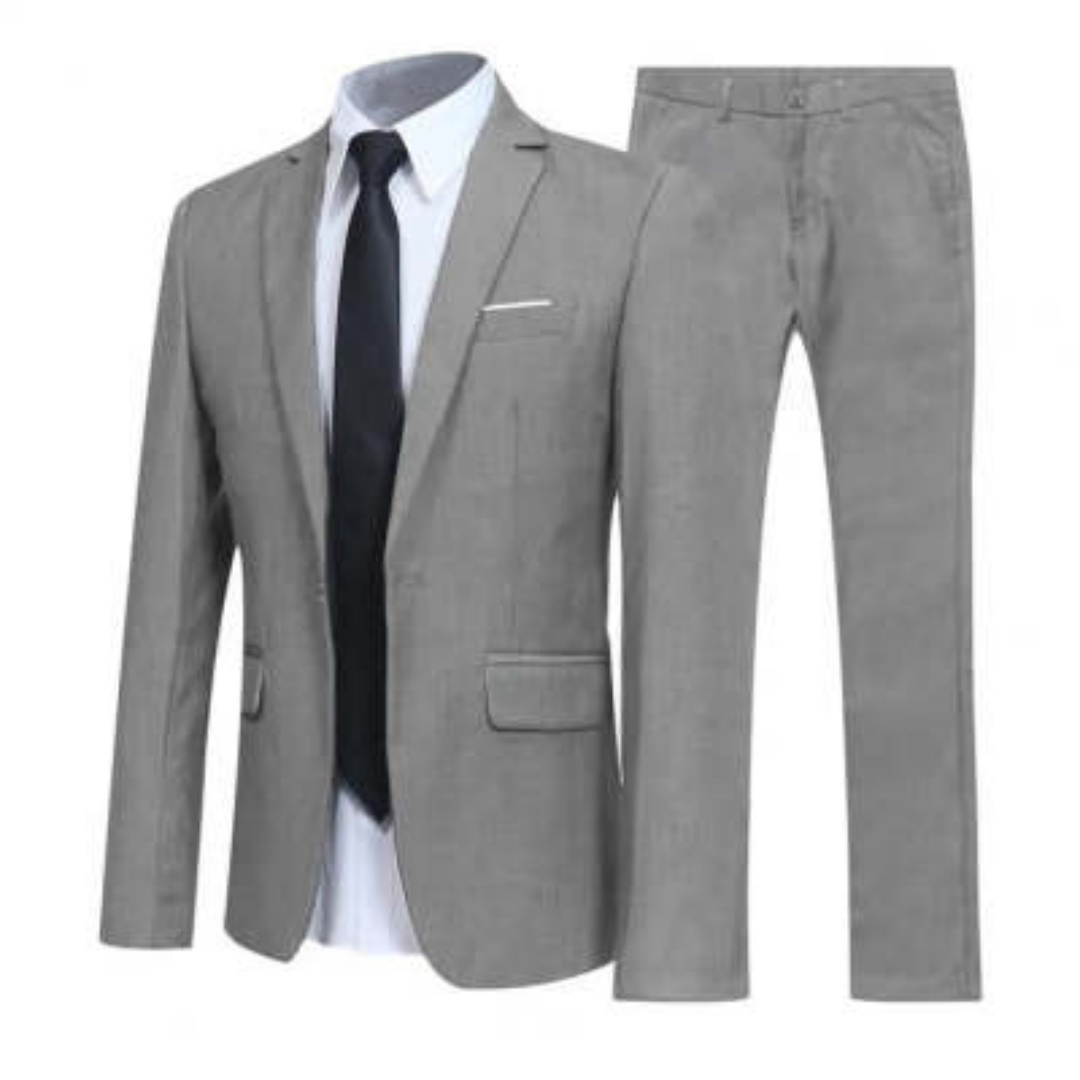 Brent - Stylowy Slim-Fit Garnitur dla Panów