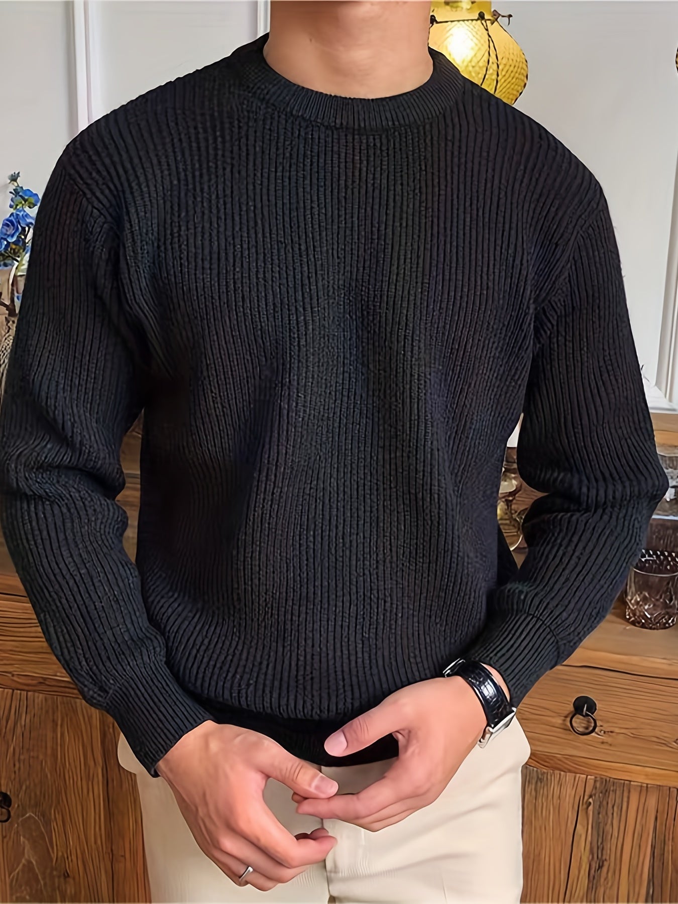 Ulysses - Pullover Wygodny i Przytulny