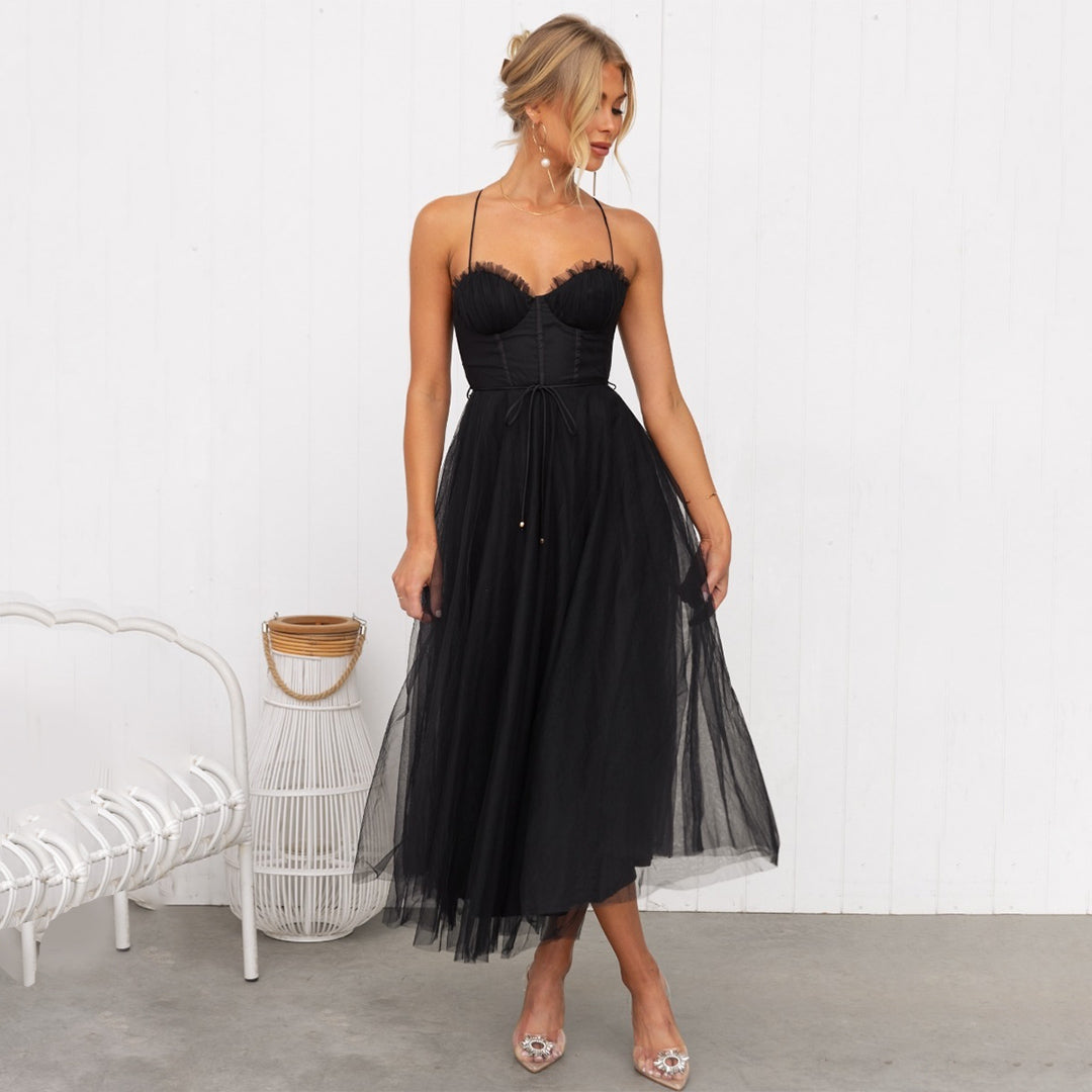 Franca – Elegancka sukienka midi o klasycznym kroju
