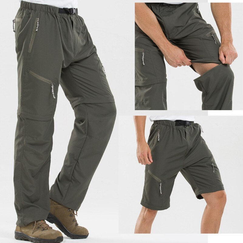 Cristoffe - Wygodne Outdoor Odpinane Spodnie dla Mężczyzn