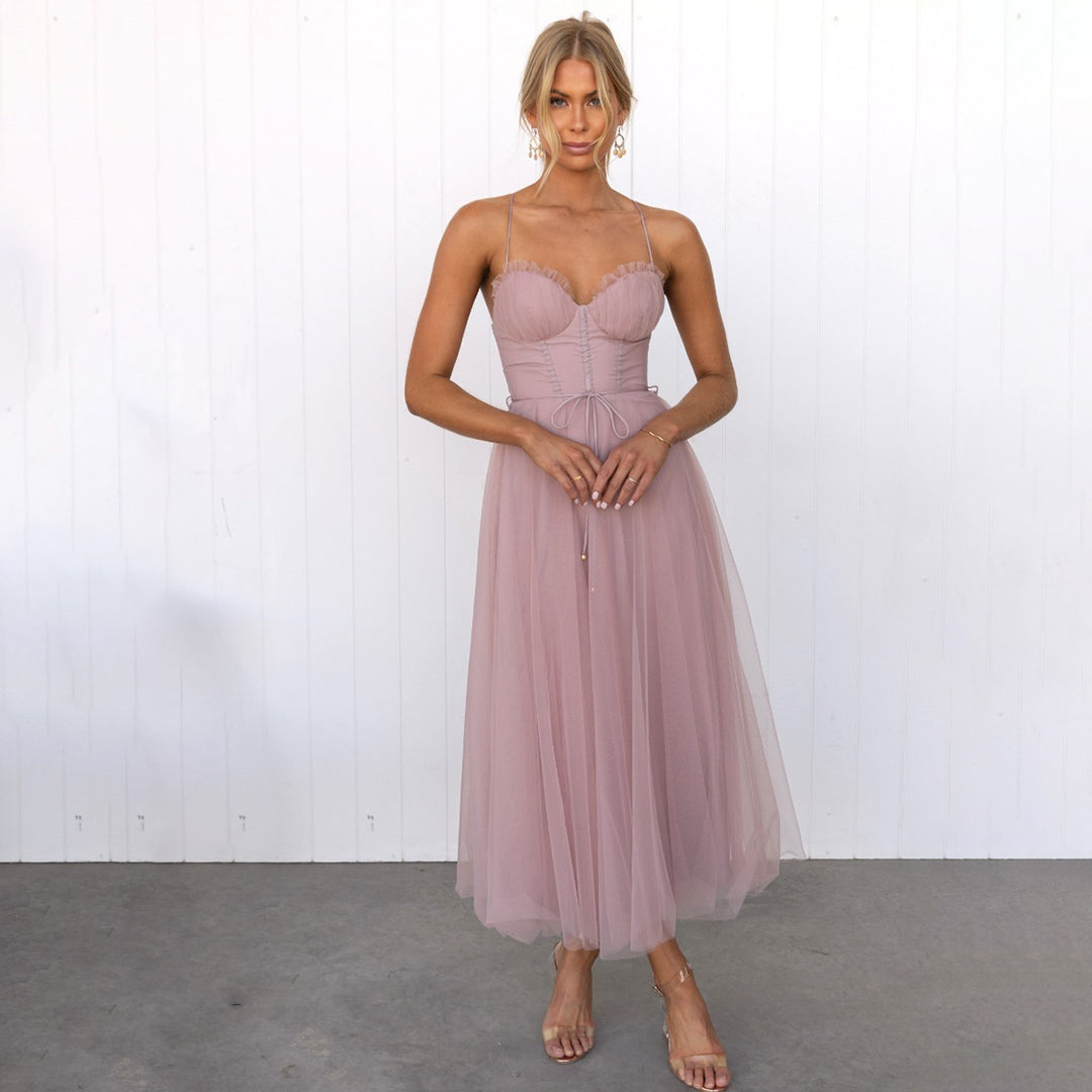 Franca – Elegancka sukienka midi o klasycznym kroju