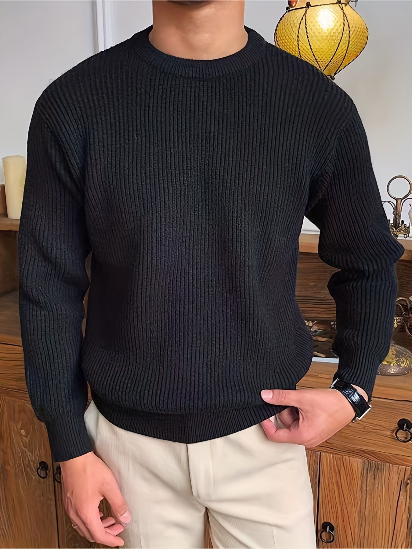 Ulysses - Pullover Wygodny i Przytulny