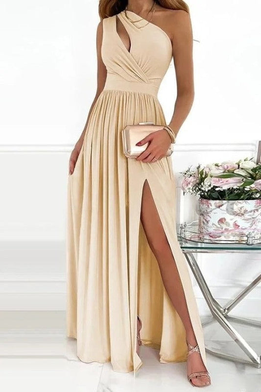 Yesha - Elegancka Asymetryczna Suknia Wieczorowa