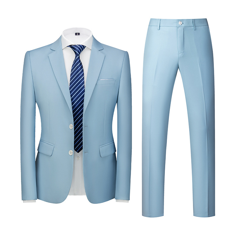 Brent - Stylowy Slim-Fit Garnitur dla Panów