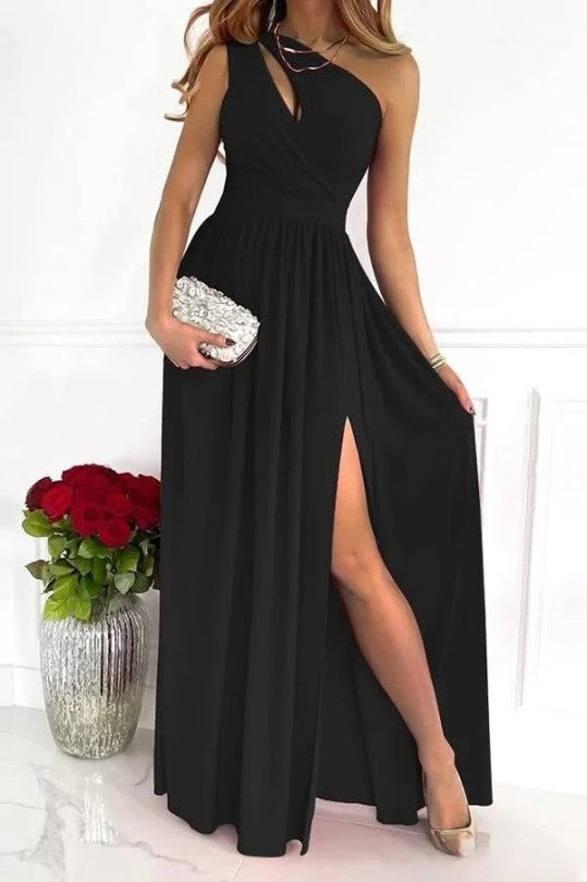 Yesha - Elegancka Asymetryczna Suknia Wieczorowa