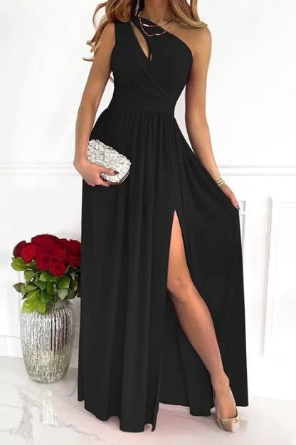 Yesha - Elegancka Asymetryczna Suknia Wieczorowa
