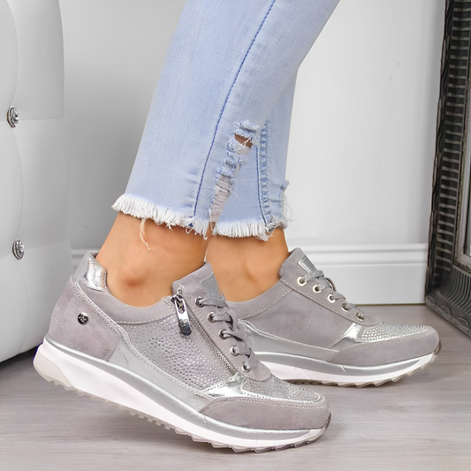 Pro Shoes – Sportowe sneakersy z praktycznym zamkiem
