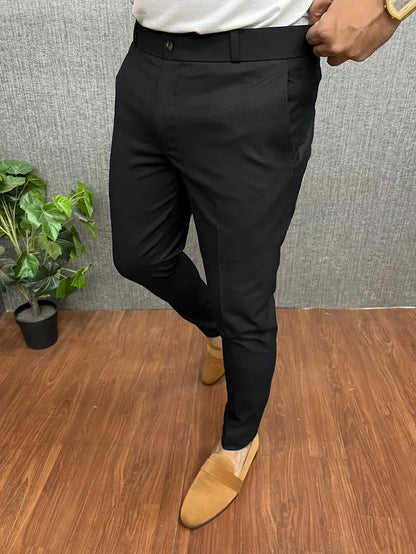 Josh - Spodnie Półformalne z Eleganckim Komfortem