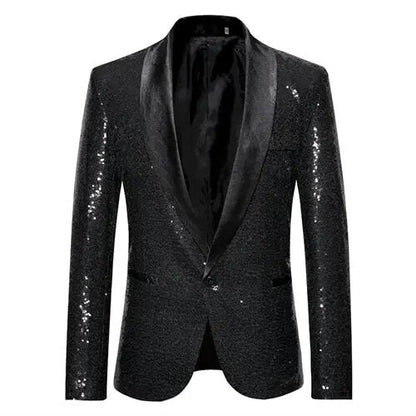 Calvin - Blazer z Cieniowanymi i Efektownymi Cekinami