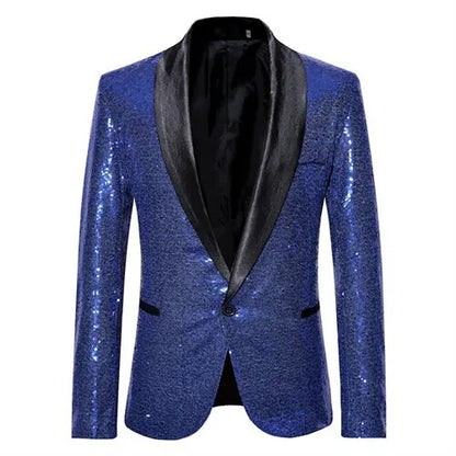 Calvin - Blazer z Cieniowanymi i Efektownymi Cekinami