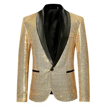 Calvin - Blazer z Cieniowanymi i Efektownymi Cekinami