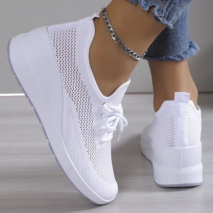 Mutiara - Oddychające sneakersy z dzianiny