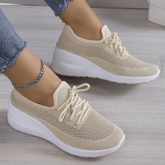 Mutiara - Oddychające sneakersy z dzianiny
